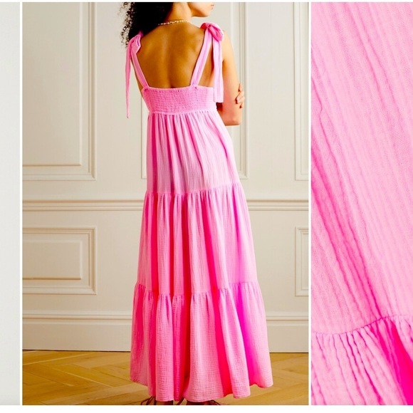 Honorine Marguerite Dress in Pink Sugar - Picture 2 of 14